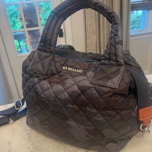 MZ Wallace Small Sutton Deluxe Quilted Nylon Crossbody Bag